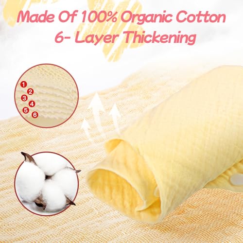 BEBOAN Baby Muslin Bandana Bibs 3-36 Months,8-Pack Cotton Drool Bibs for Baby Girl Boys,Feeding Bib for Toddle Infant Newborn3