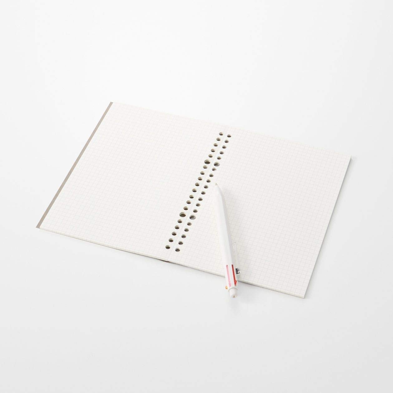 MUJI Quaderno a fogli sfusi rimovibili A5 a quadretti 5 mm 50 fogli