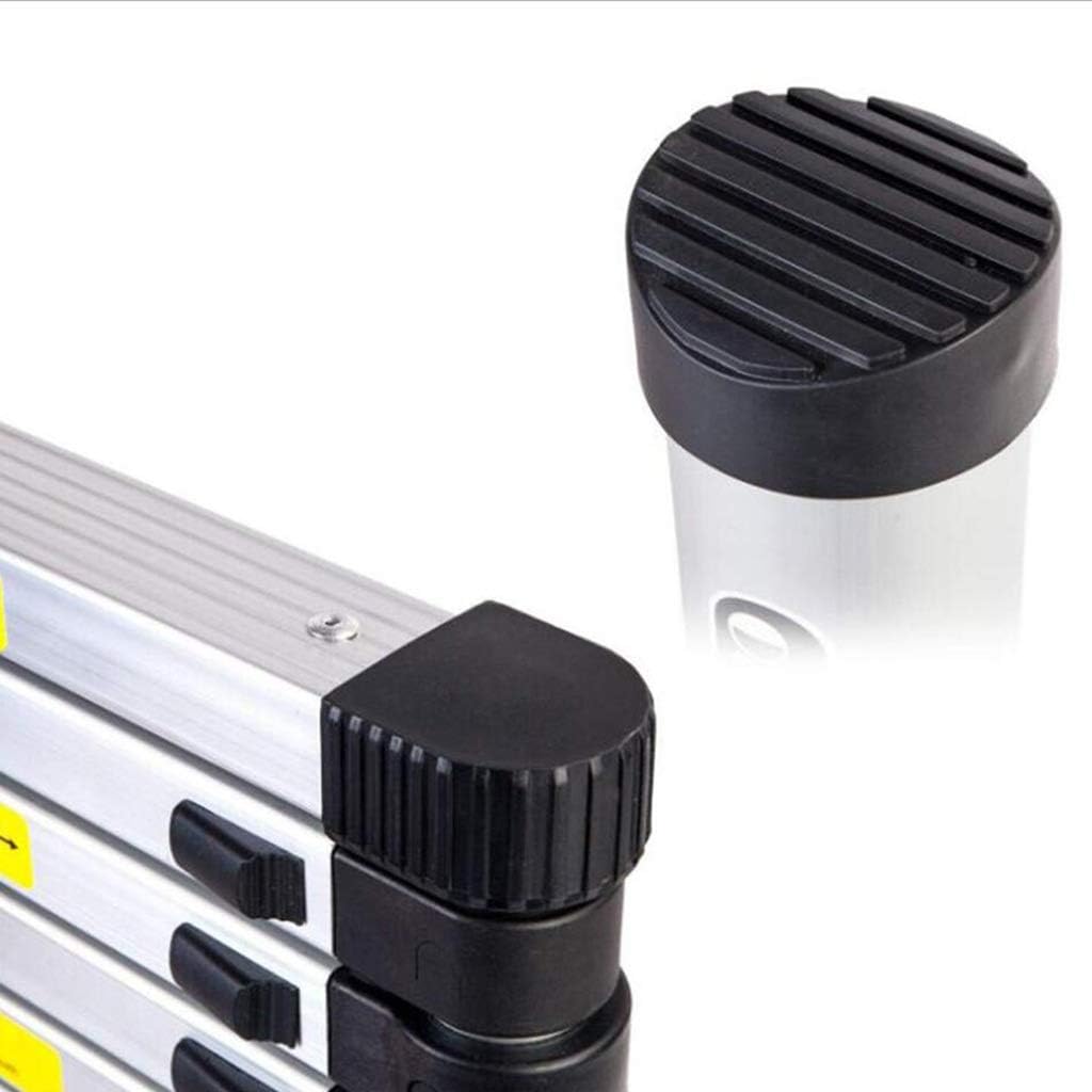 Aluminum Alloy Extension Ladder, Portable Household Ladder, Folding Ladder, Multi-Function Ladder, for Family Engineering Security -Easy to Store (Size : 1.6M+1.6M=3.2M(10FT))