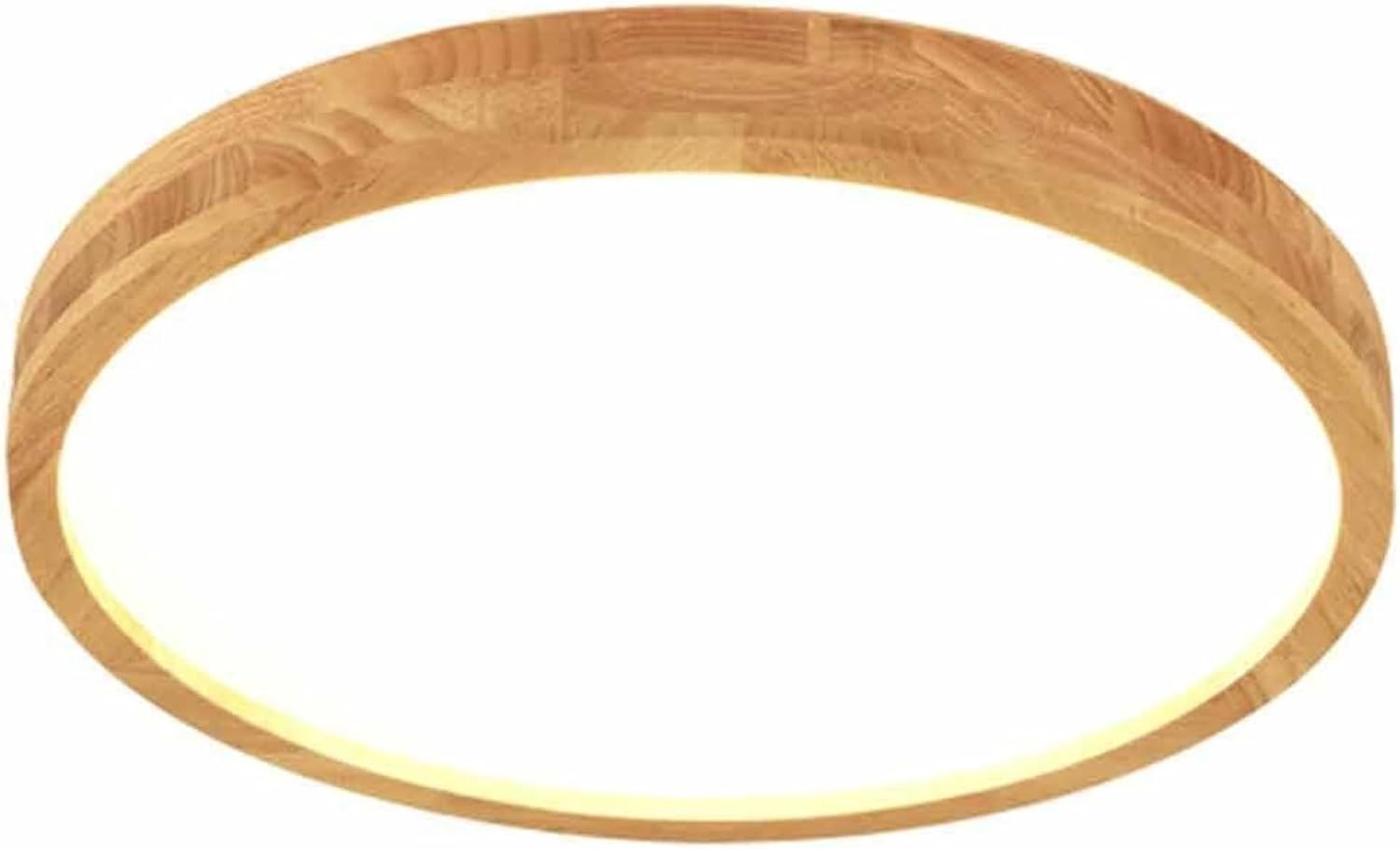LED Ceiling Light, Adjustable 3000-6000K Dimmable, Minimalist Nordic Design, Easy Install Lighting Fixture for Living Room, Bedroom, Kitchen(50cm)