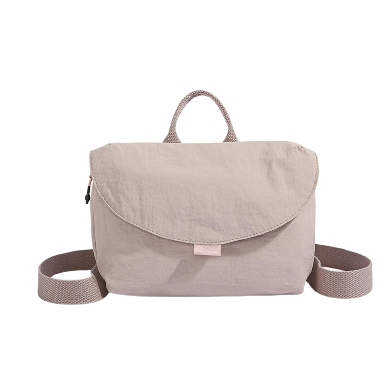 Borsa A Spalla Tracolla da Donna Elegante E Versatile Quadrata Piccola, Casual Semplice-Rosa