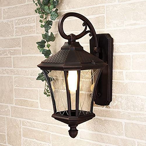 Iluminación de exterior día y noche elegante con tecnología inteligente retro WQHPLMD