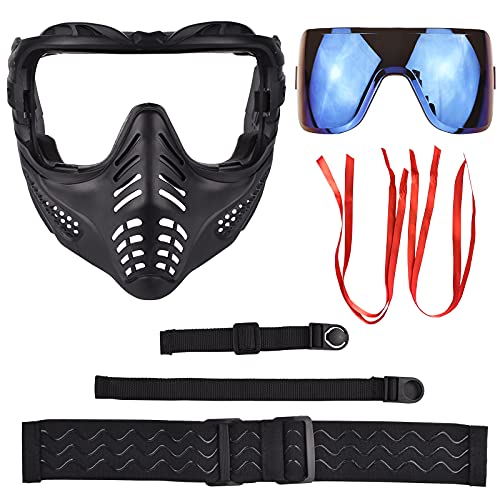 Tactical Airsoft Mask Protective Ear for CS Airsoft Shooting Cosplay Nerf Wars Toy Guns Games Cycling Party