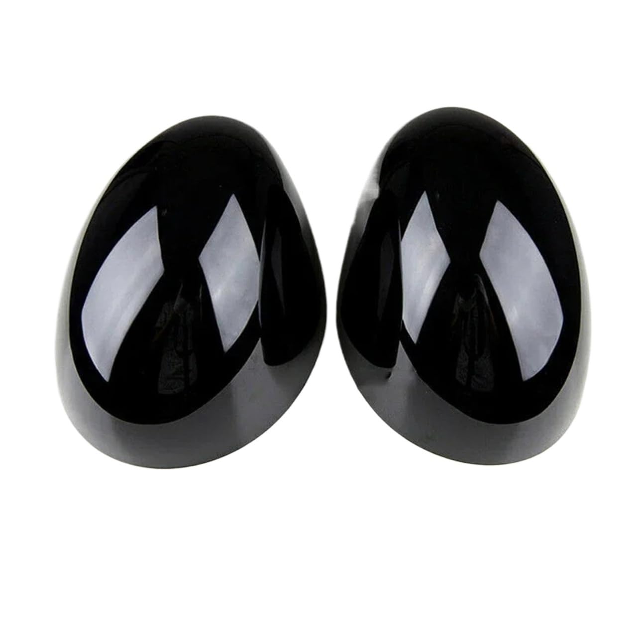 Coques de rétroviseurs extérieurs noir brillant