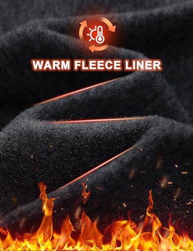 MAGCOMSEN Men's Fleece Jacket Lightweight Full Zip Jackets Casual Soft Warm Winter Coats Zip Up Sweater with Pockets2