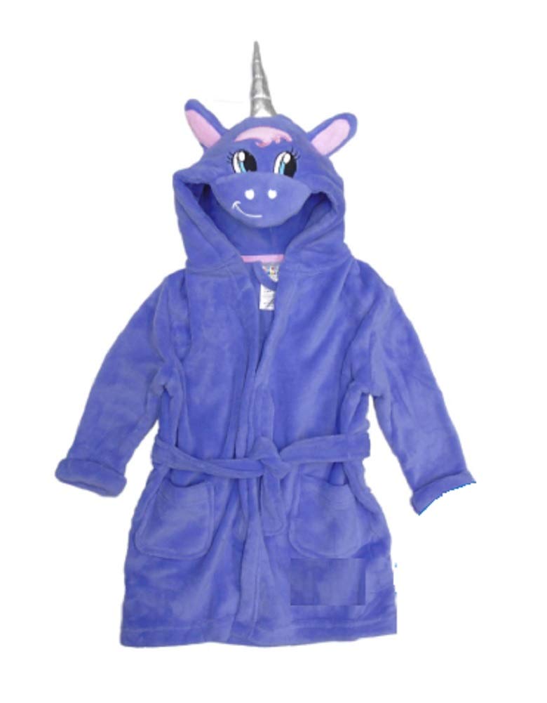 Buy Boys Girls Kids Dressing Gowns Size Age 2 3 4 5 6 7 8 9 10 11 Years Animal Character Robe