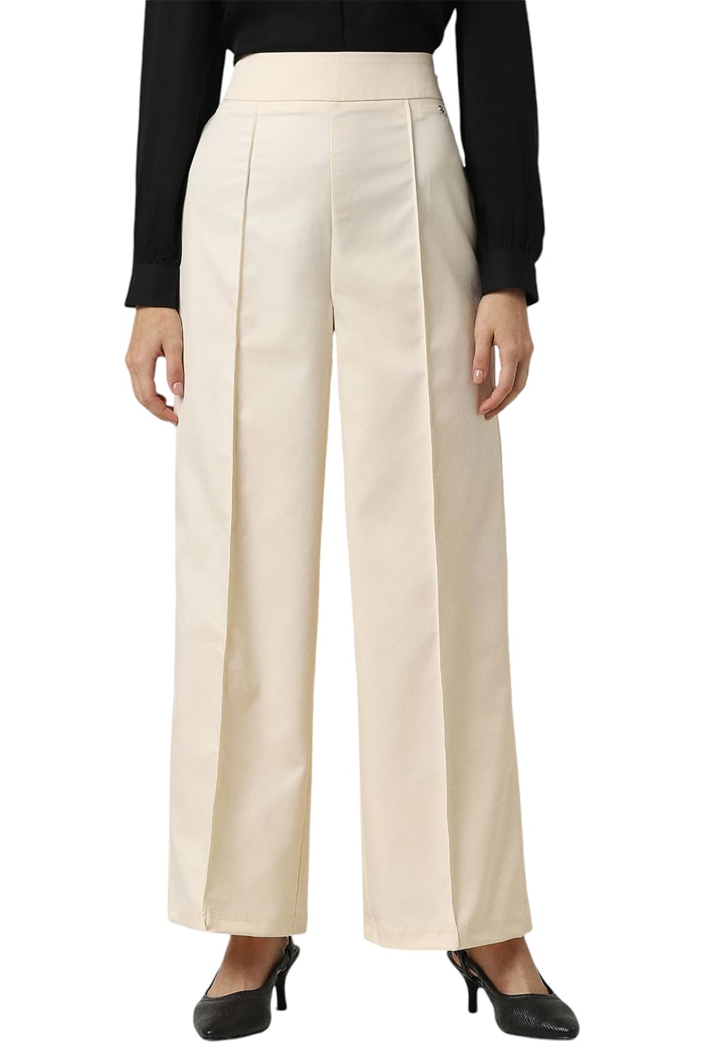 van heusen Women's Regular Fit High Rise Pants-picture-34