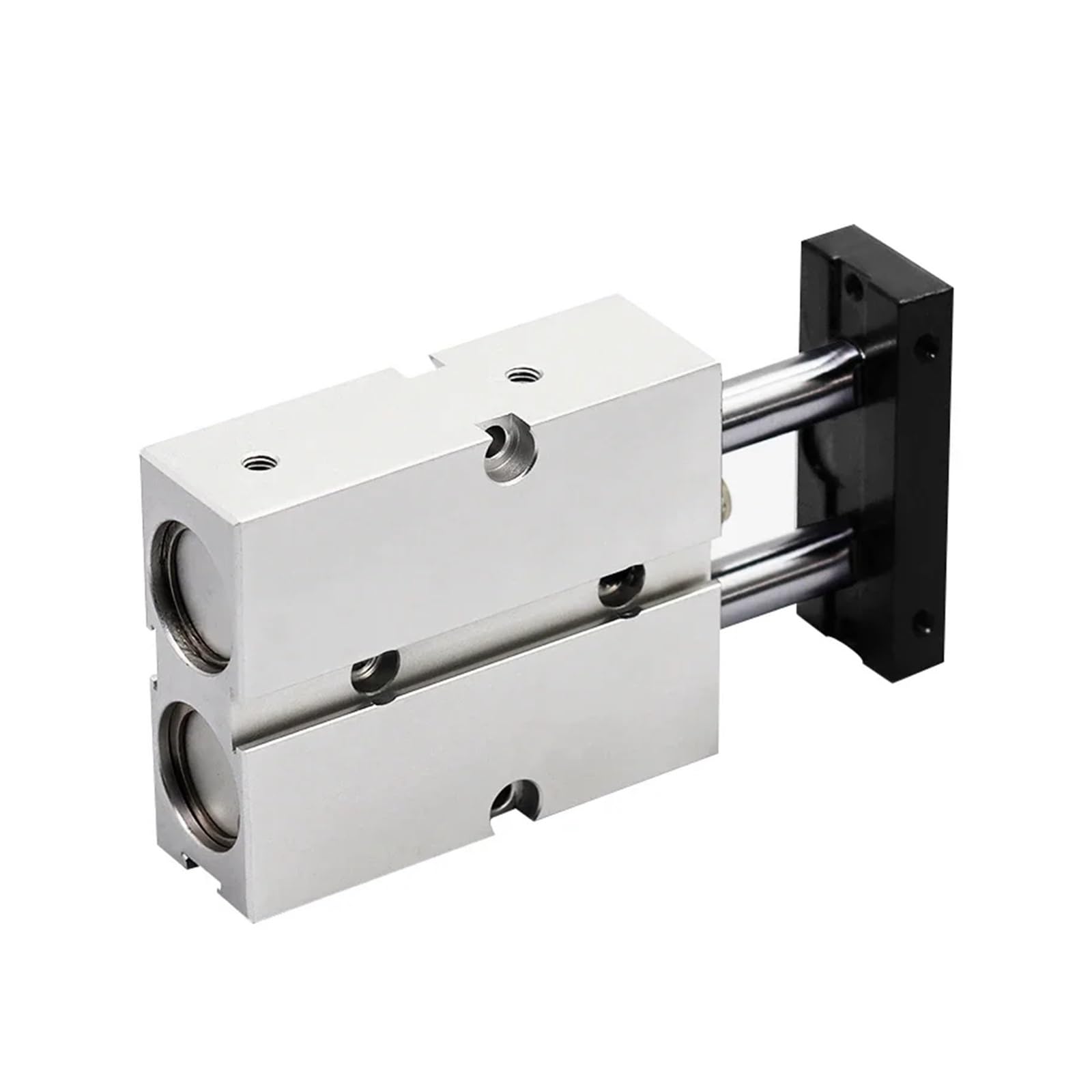 Podwójny pręt typ TN cylinder pneumatyczny otwór powietrza 10 mm 16 mm 20 mm 25 mm 32 mały skok ze stopu aluminium 30 35 40 45 50 60 70 75 mm | Cylinder pneumatyczny (skok 10 mm, otwór 16 mm)