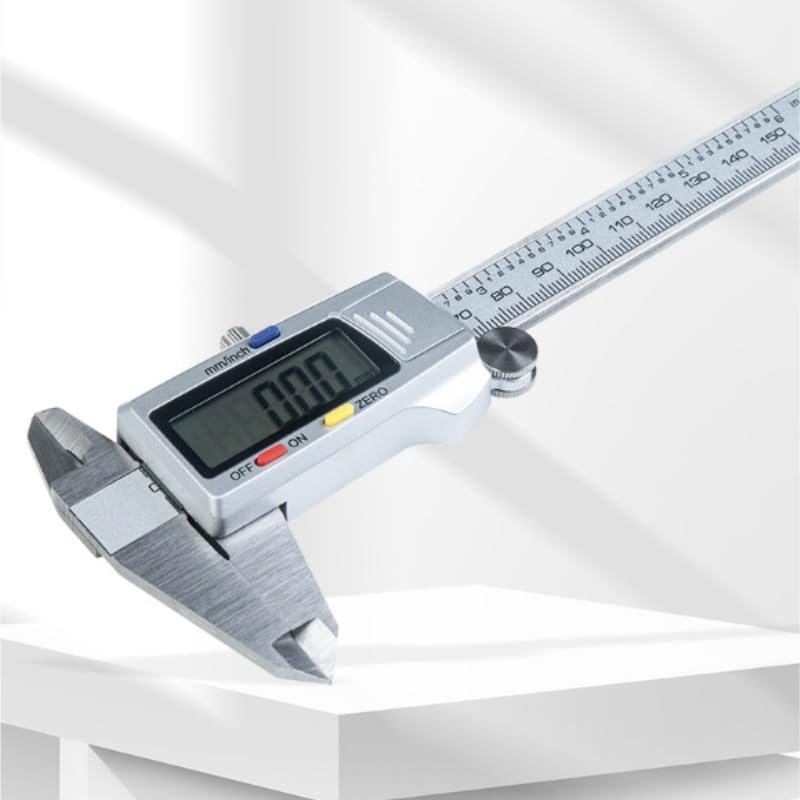 Rangefinder Caliper Industrial Measuring Tool | Stainless Steel Digital Caliper with 0-150 Range High Precision