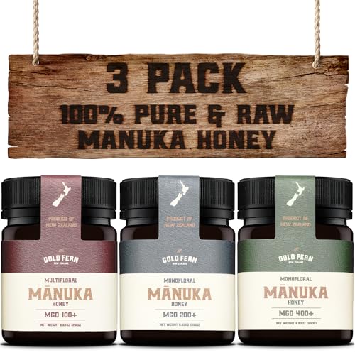 Miel Manuka Cruda Nueva Zelanda 3 Unidades 8.8 oz miniatura 1
