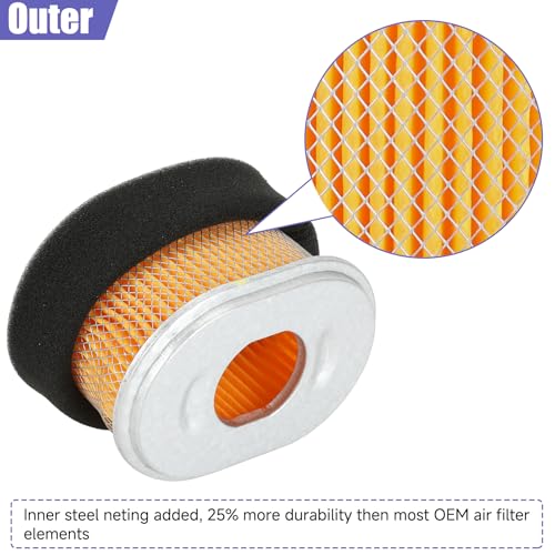 Image of Air Filter Housing Assembly Compatible with GX160 GX200 GX120 GX140 5.5hp Engine Coleman CT200U CT200U-EX BT200X Baja MB165 MB200 Mini Bike Air Cleaner KT196 Go Kart Parts Accessories