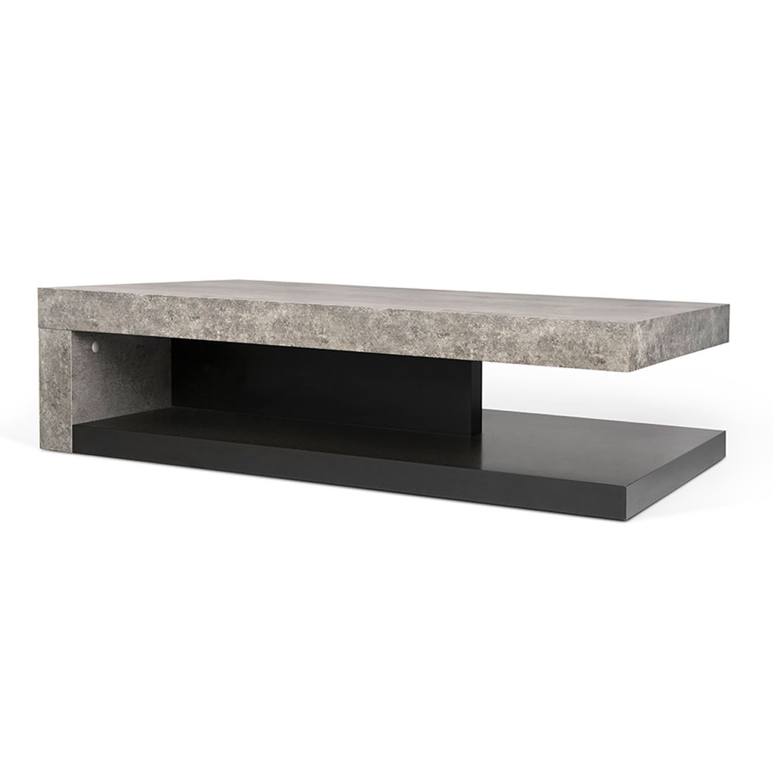 Buy Tema Home Detroit Coffee Table, Wood, Concrete (Melamine) / Pure