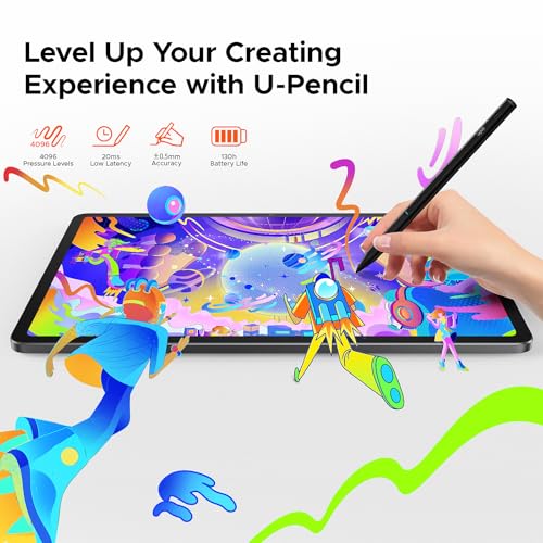 Image of UGEE UT3 Standalone Drawing Tablet, 14.25inch Graphic Drawing Tablet with 2.4K Eye-Care Display, 8GB+256GB, 10000mAh Battery, Wireless Android 14, No PC Needed Tablet,Portable Digital Art Drawing Pad