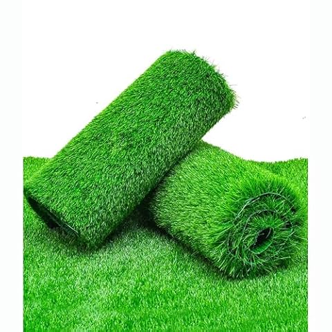 Zielona Sztuczna Murawa, Naturalna Sztuczna Trawa — Odpowiednia Do Użytku Wewnątrz I Na Zewnątrz, Na Patio I W Ogrodach.rozmiar 3,28 X 32,8 Stopy(Size:1x10m(3.28x32.28ft))