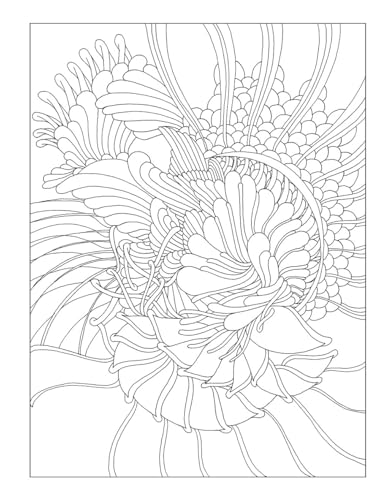 Creative Haven Serenity Coloring Book; Your Path to Stress Relief, Relaxation, Zen and Mindfulness (Adult Coloring Books: Calm) - Image 6