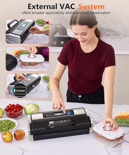 95KPa Commercial Double Heat Sealer