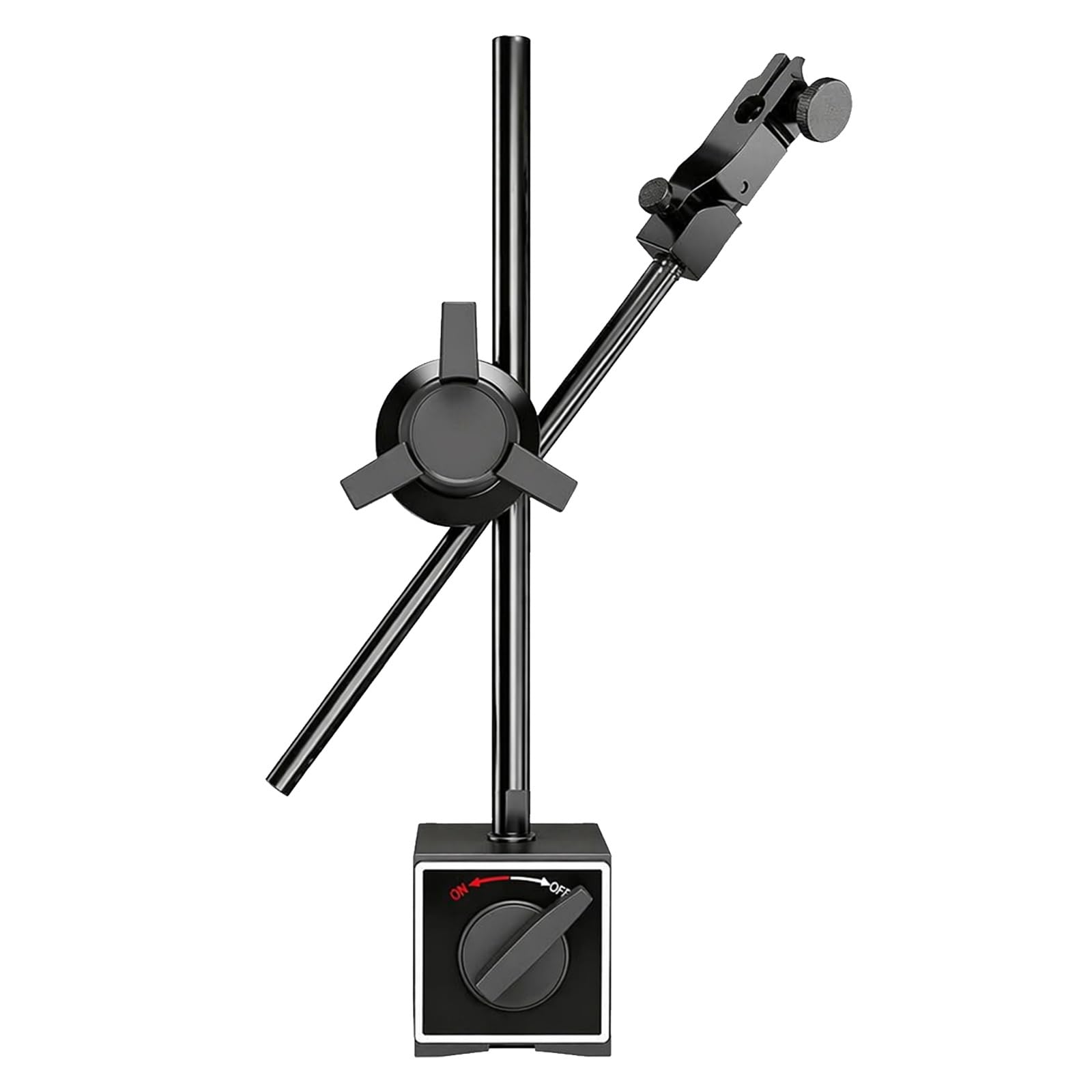 Support magnétique pour comparateur à cadran, 30/80/100 kg, en métal