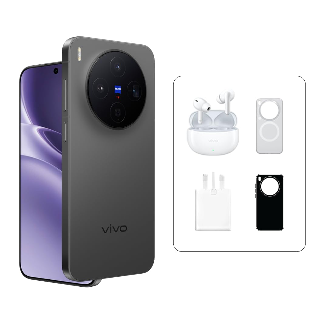 vivo X300 5G (Elite Black, 16GB 512GB) | AMOLED 120Hz | 200MP