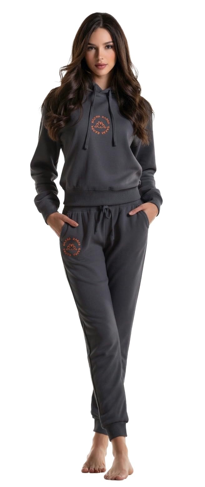 Kappa Chándal de mujer de algodón de verano – Mono de mujer completo de sudadera de algodón de verano – Deportivo – Ligero — view 6