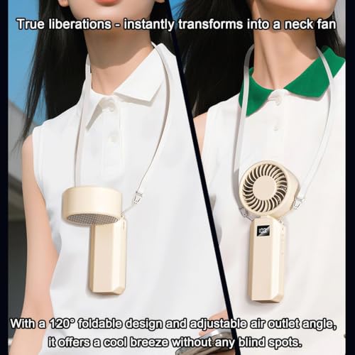 Ventilador personal portátil plegable para mantener la frescura y la calma siempre 7