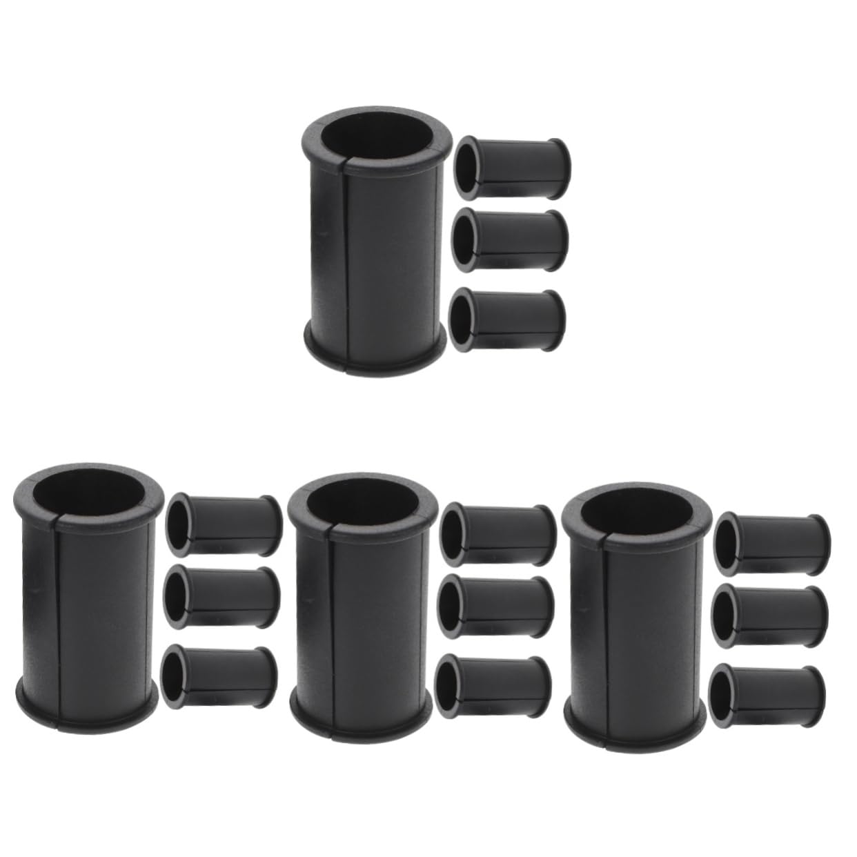 Soporte de micrófono Uonlytech con arandelas de caucho resistente para absorción anti shock 8