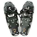 Xtrempro Snowshoes Snow Terrain Lightweight Ergonomic Design Lightweight Aluminum Alloy with 13 Poin