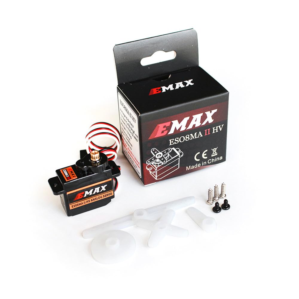 Amazon.com: EMAX ES08MA II HV 12g Analog Servo All-Purpose High