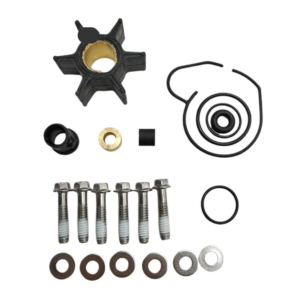 Kit girante pompa acqua compatibile con fuoribordo 20 25 30 35 393630 0393630 0393509 0391636 0390344 0777803 18-3382