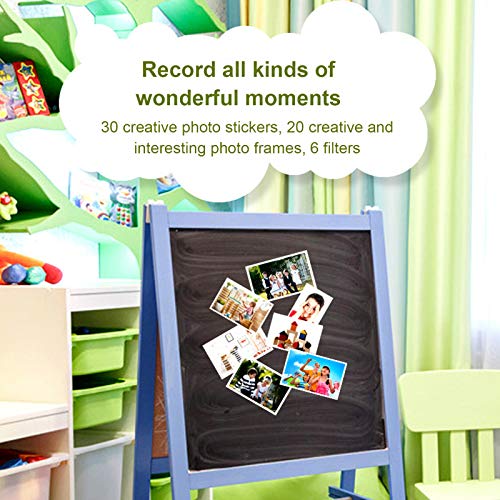 Digitalkamera, Kindergeschenk Kompakter High Definition 2,4 Zoll IPS Bildschirm mit Lanyard für Zuhause – Bild 4