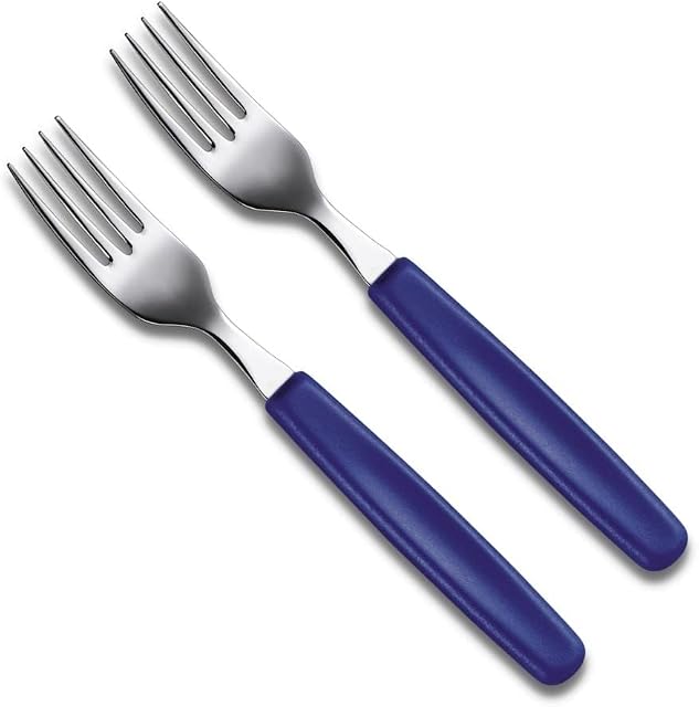 Victorinox widelec stołowy ze stali nierdzewnej (niebieski)