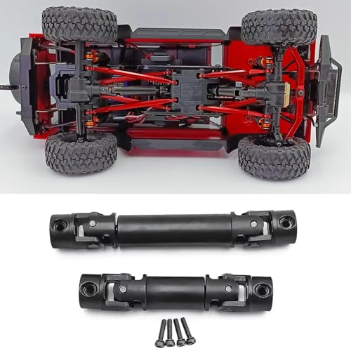 Arbre de transmission acier TRX4M anti-casse pour crawler RC