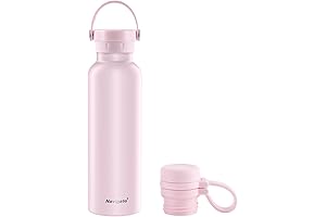 Navigate Pink Stainless Steel Water Bottle