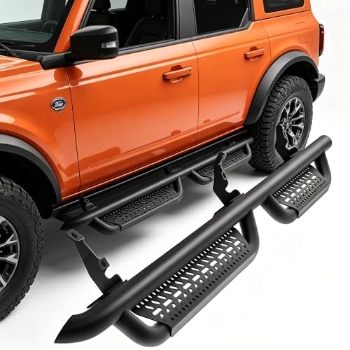 Estribos laterales de acero para Ford Bronco 2021-2025 miniatura 2