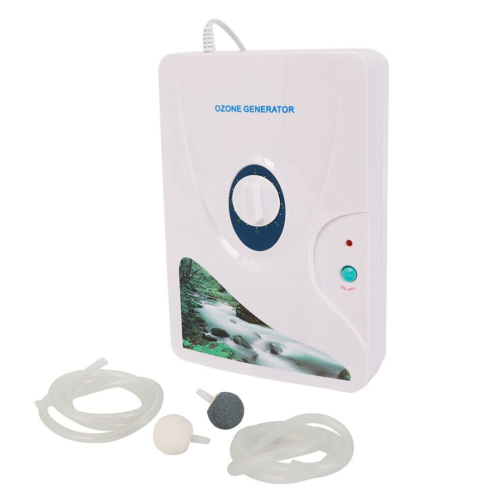 600 mg/h generator ozonu, cyfrowy generator ozonu, do wody, warzyw, owoców, AC 220 V, 8 W