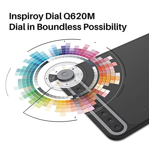 HUION-Inspiroy-Dial-Q620M-Wireless-Graphics-Drawing-Tablet-Android-Support-with-Dial-Controller-Battery-Free-Stylus-Tilt-8-Express-Keys-105x65inch