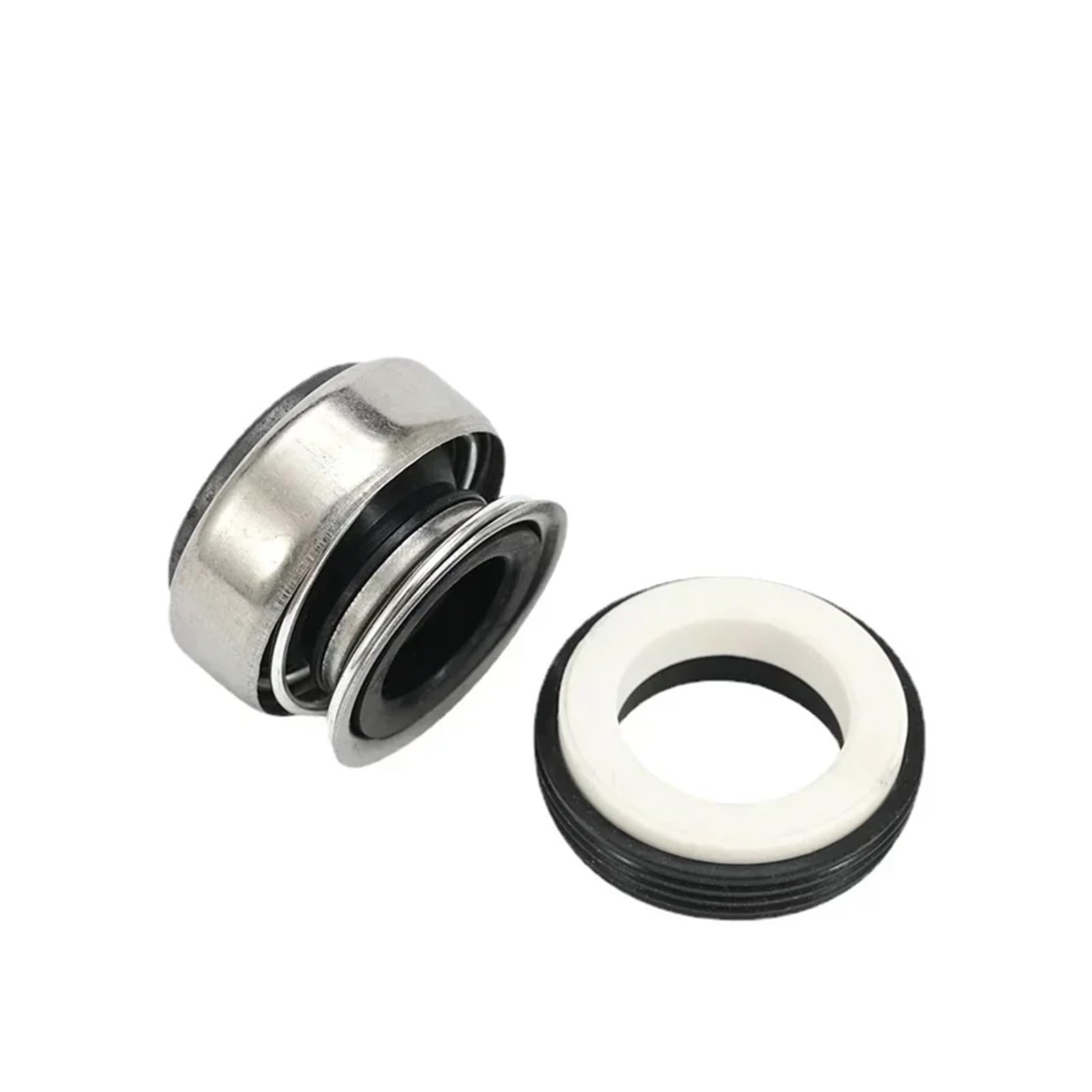 Accesorios de hardware Serie 301 6 8 10 11 12 13 14 15 16 17 18 19 20 22 24-70 mm Sello de eje mecánico de resorte de una sola bobina for bomba de agua de circulación Sello mecánico(1 pc,24mm d7-50mm)