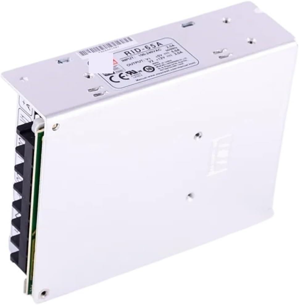 1pcs Power Supply RID-65 RID-65A 5V 12V RID-65B 5V 24V 65W Dual Circuit Isolation Switching Power Supply(RID-65A)