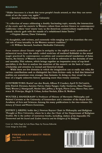 Hidden Intercourse: Eros and Sexuality in the History of Western Esotericism