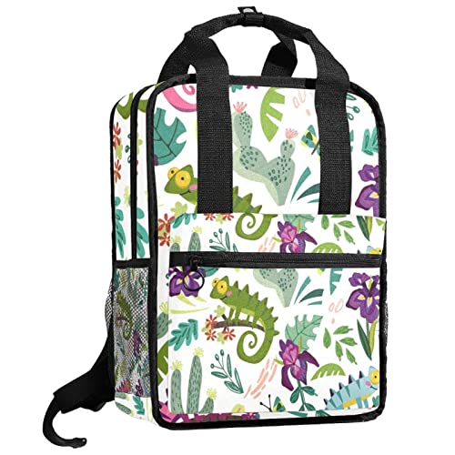 Sac à dos pour garçons motif bonhomme de neige avec bretelles réglables
