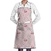 Produktbild Nahtlose Schürze Lace Adult Mens Womens Chef einstellbare Polyester lange Küche Schürzen Lätzchen