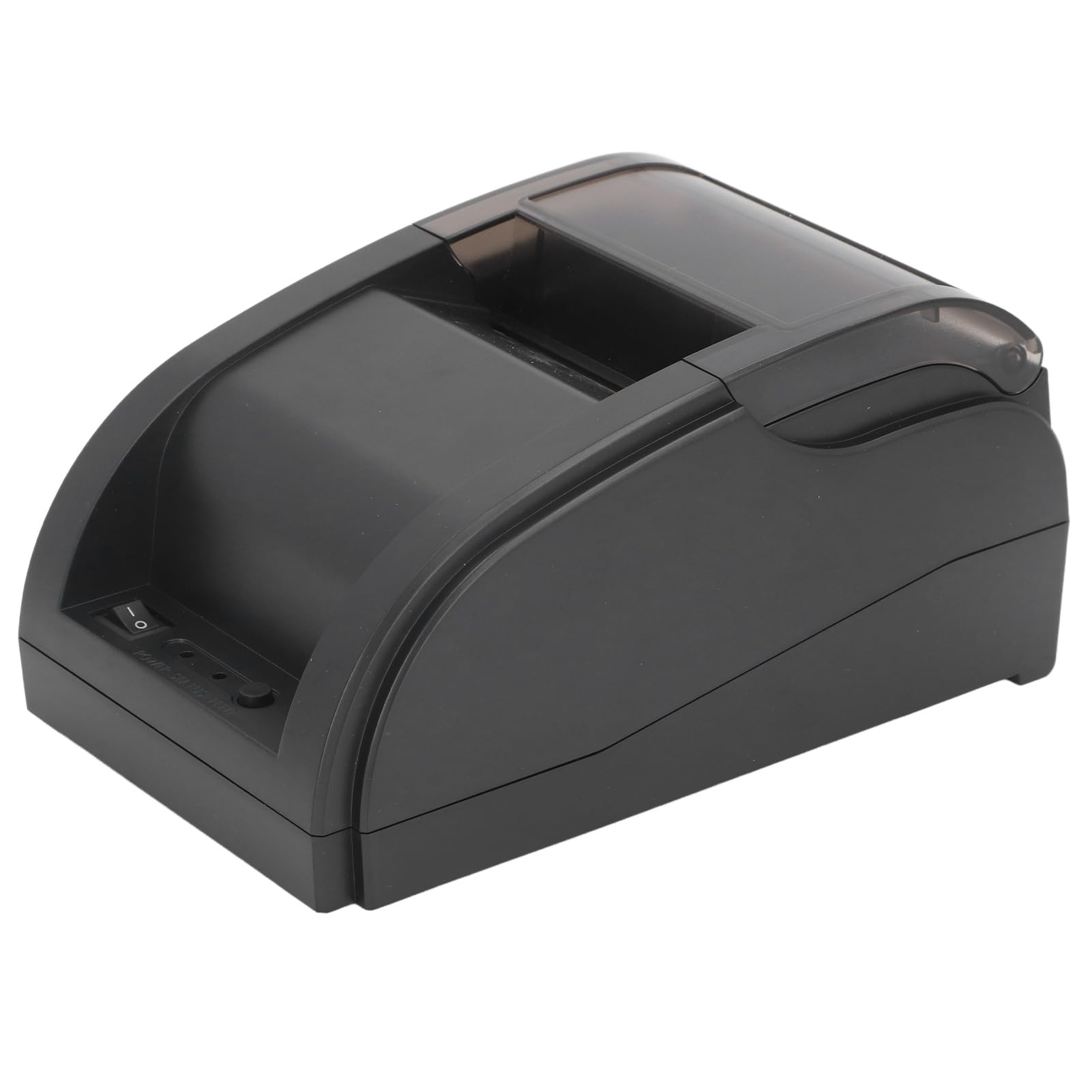 Walfront USB Thermal Receipt Printer 58mm Mini Receipt Printer for Small Business Sales Retail 100‑240V (US Plug 100-240V)