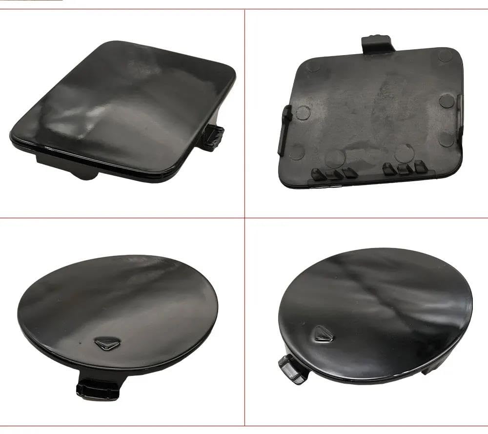 per B&MW F34 MCar Paraurti Anteriore Gancio Traino Tappo Copertura Nero per B&MW Serie 3 320 328 330 335i GT 2013-2020 51118061552 51117371845 Copertura per Gancio Traino(Model A White)