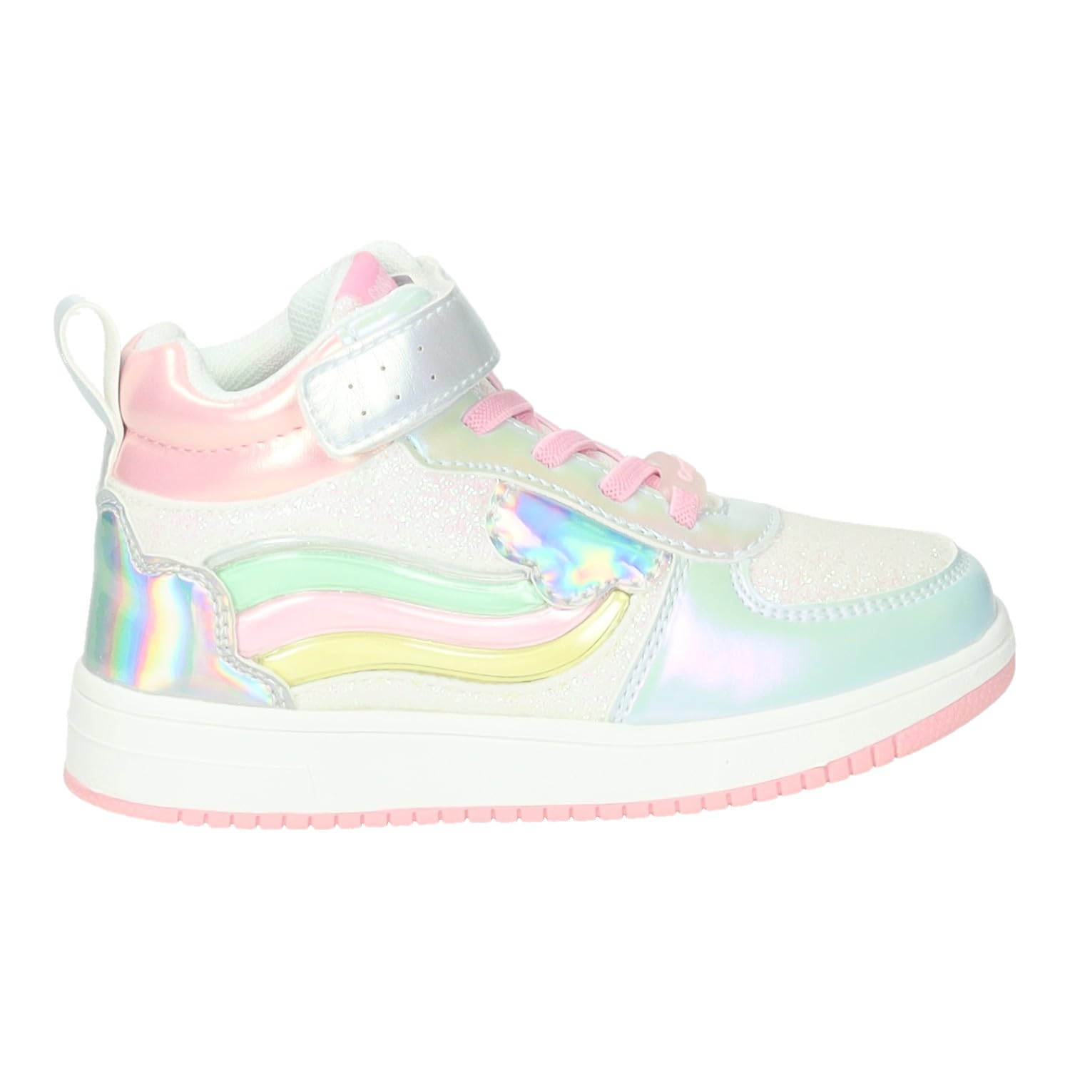 Conguitos COSH224037 Zapatillas con Luces para niñas, diseño Iridiscente con Cierre Adhesivo y Suela Antideslizante NIÑA Zapatillas