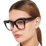 OCCI CHIARI Oversized Reading Glasses 2.0 Women Stylish Blue Light Large Readers 0 1.0 1.25 1.5 1.75