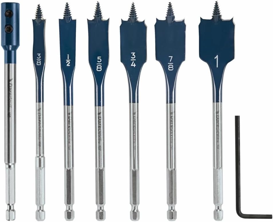 Bosch DSB5005 6 pc. Daredevil® Standard Spade Bit Set with Extension