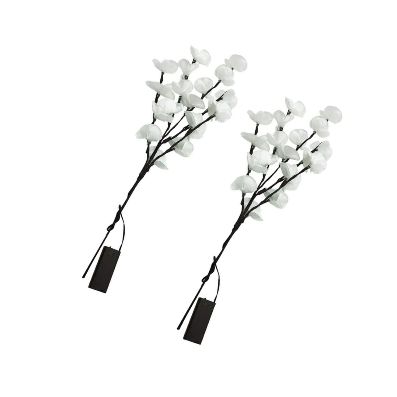 NUOBESTY Artificial Leaf Vines Room Decor Led Phalaenopsis Branch Light Creative Led Lamp for Home Decor