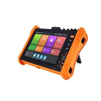 8" H.265 IP Camera Tester 8K CCTV Tester SFP PoE++ AHD TVI CVI Test Optical Fiber Network Test VGA Cable TesterH12-MOVTADHSEF
