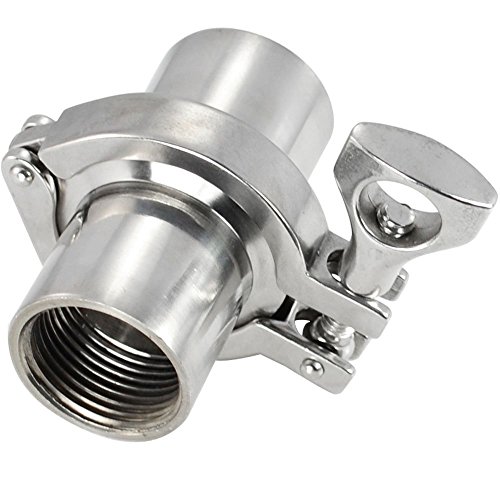 GlobalMa Sanitary Stainless Steel 316 2Pcs 1/2