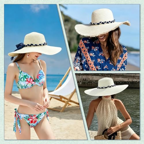 Image of Braided Cowboy Hat Bands for Men Women Cowgirl Hats Accessories