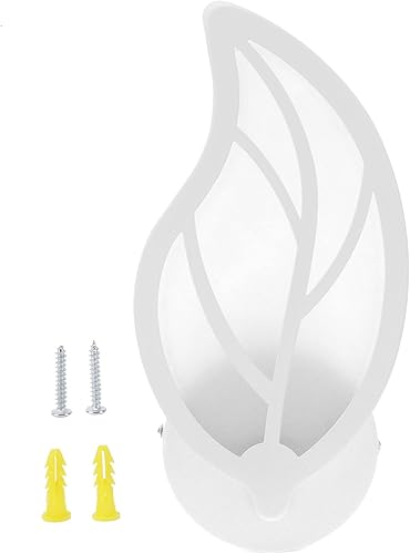 Miniatura 2 de Hyuduo LED Wall Light Night Lighting Bedroom Lighting Wall Lamp Lighting Unique LeafShaped Design with Acrylic + Iron for Cafe Hall Corridor Indoor